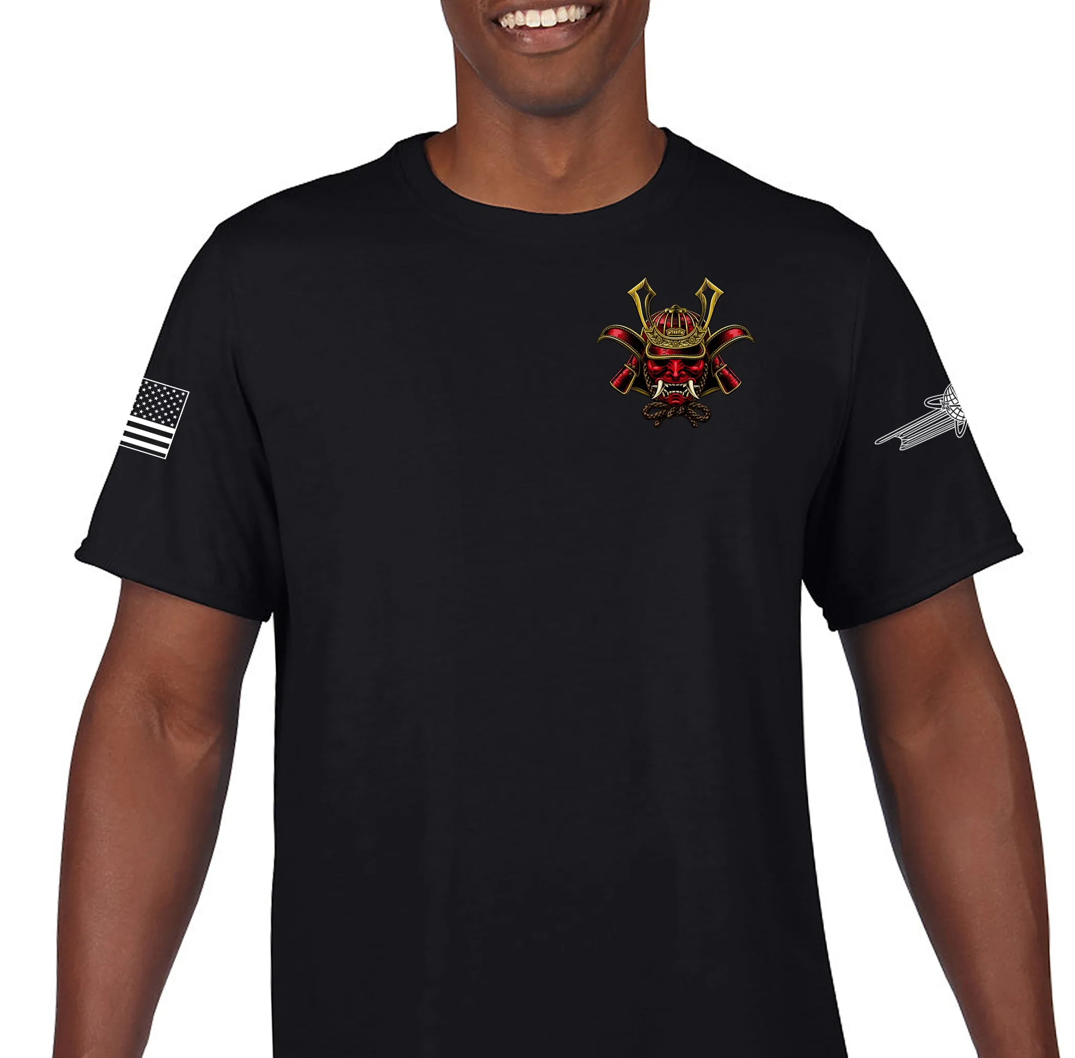 22nd Shoguns Unisex Performance Short Sleeve PT Shirt (Feels like Cotton). This shirt IS approved for PT.