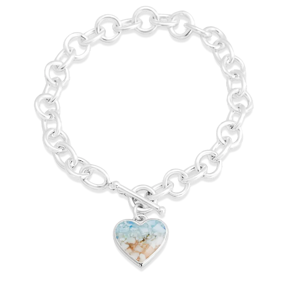 4ocean x Dune Heart Toggle Bracelet