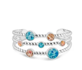 4ocean x Dune Rope Cuff Bracelet in Hawaii Aqua