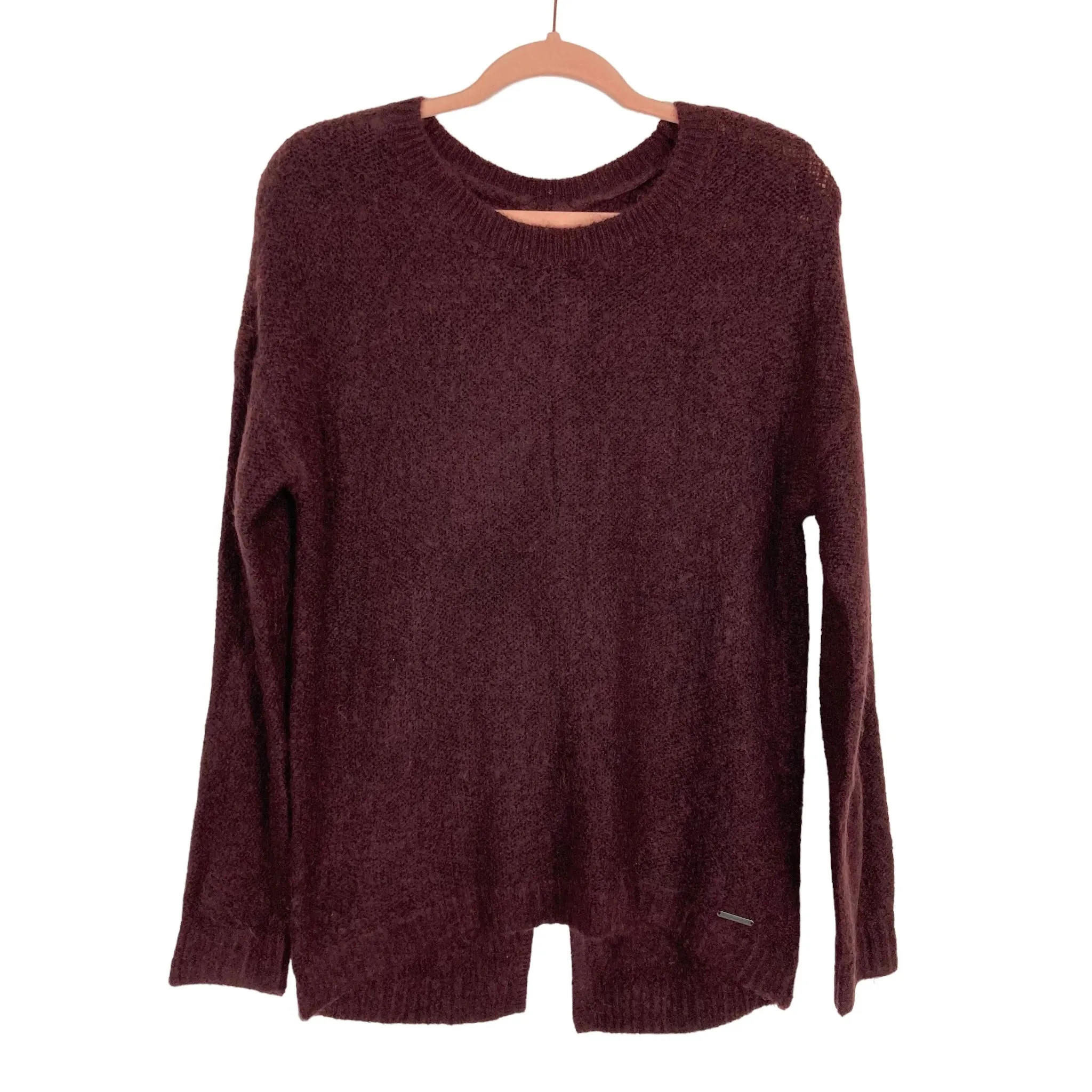 Abercrombie & Fitch Eggplant Sweater- Size S