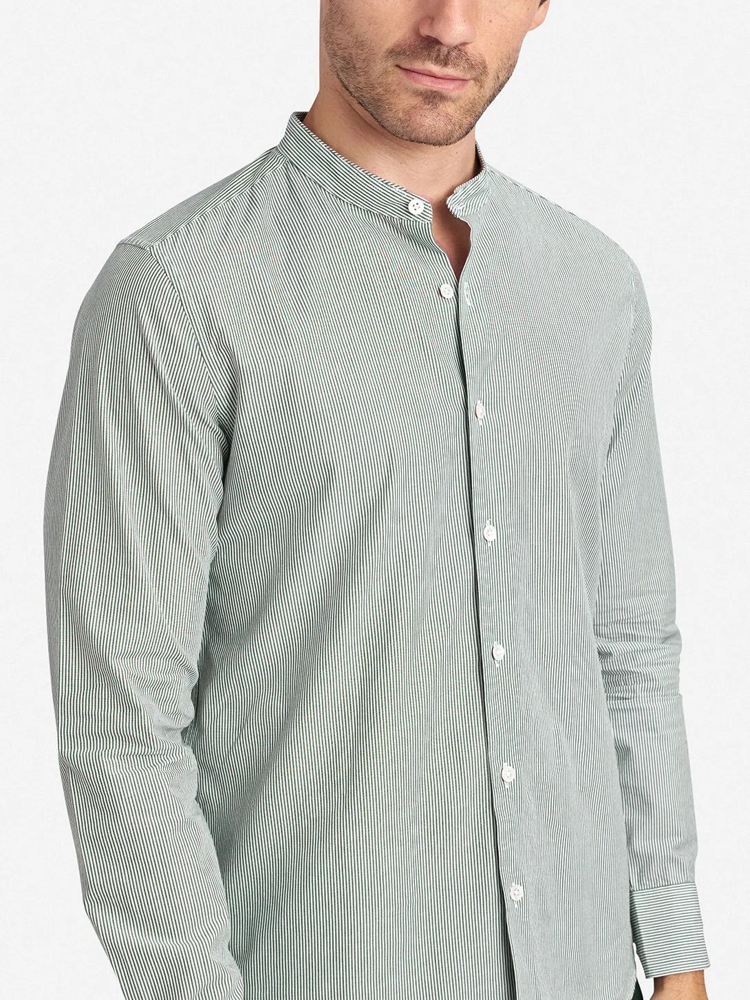 Aleks Stripe Poplin Shirt