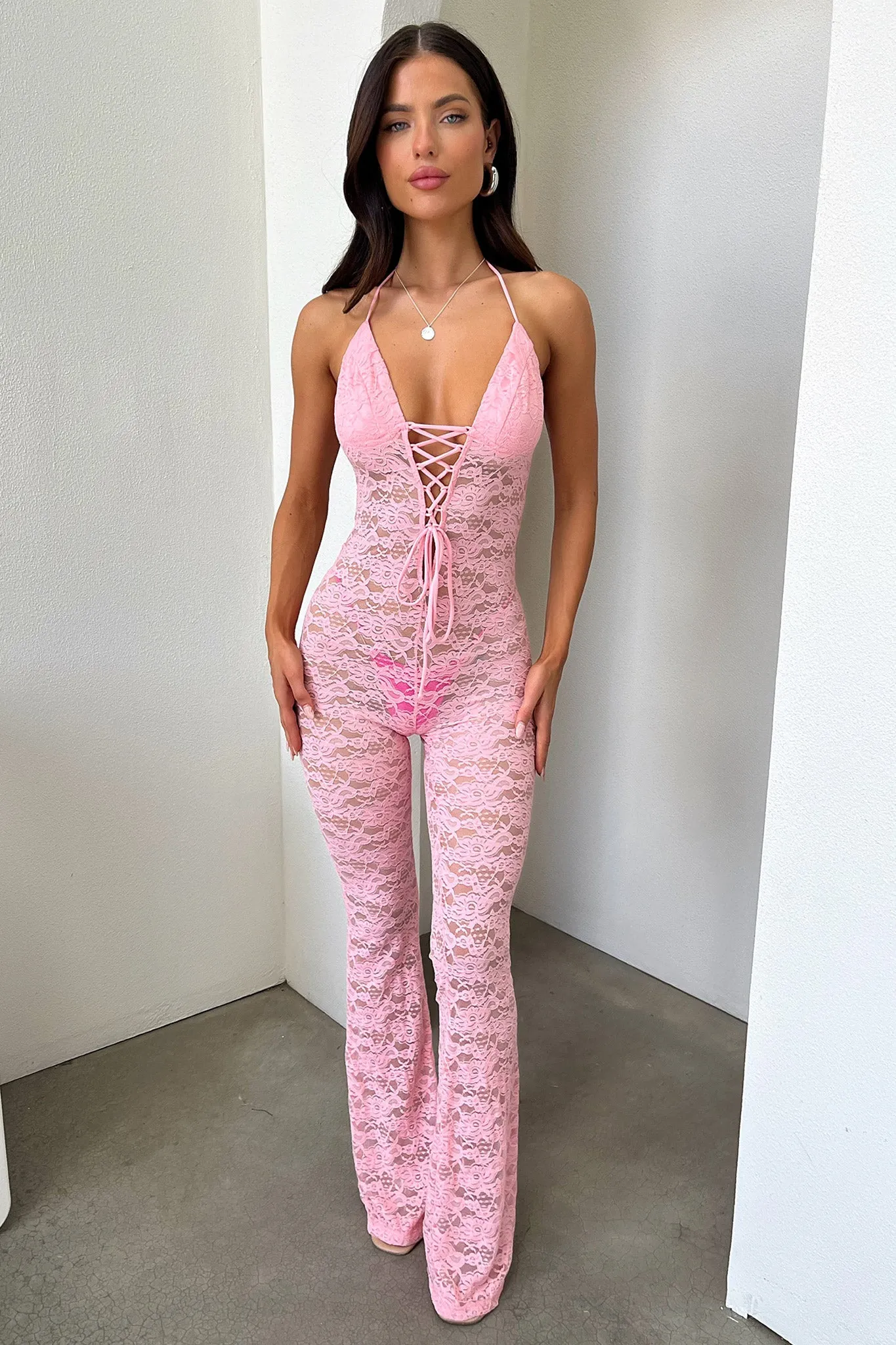 Alfonzo Jumpsuit - Baby Pink