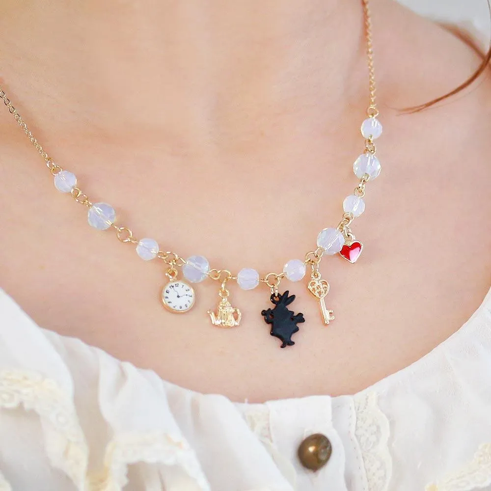 Alice in Wonderland Novelty Necklace