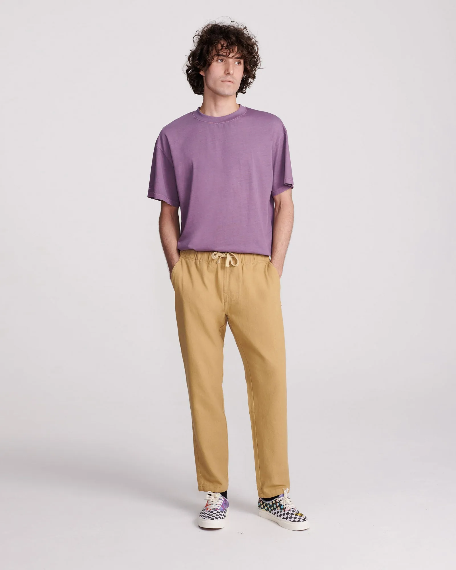 ALL DAY TWILL PANT - SAND