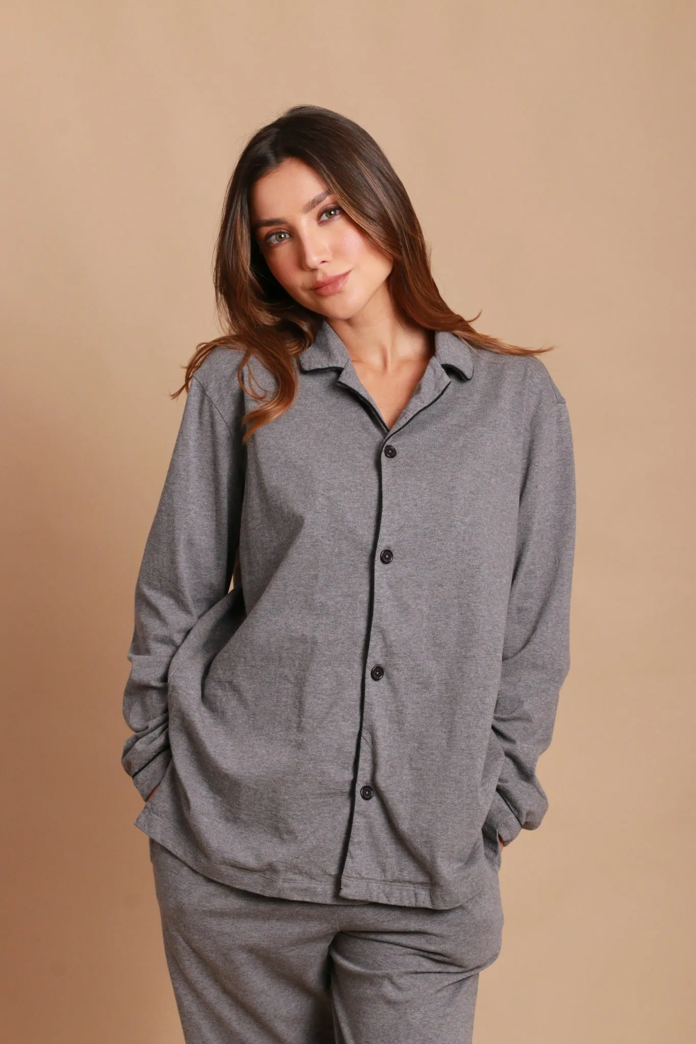 Allergy-Free Organic Cotton Pajama Shirt