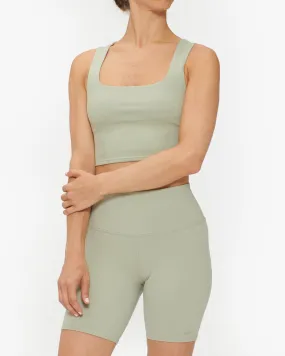 Alo Yoga Alosoft Ribbed Chic Bra Tank