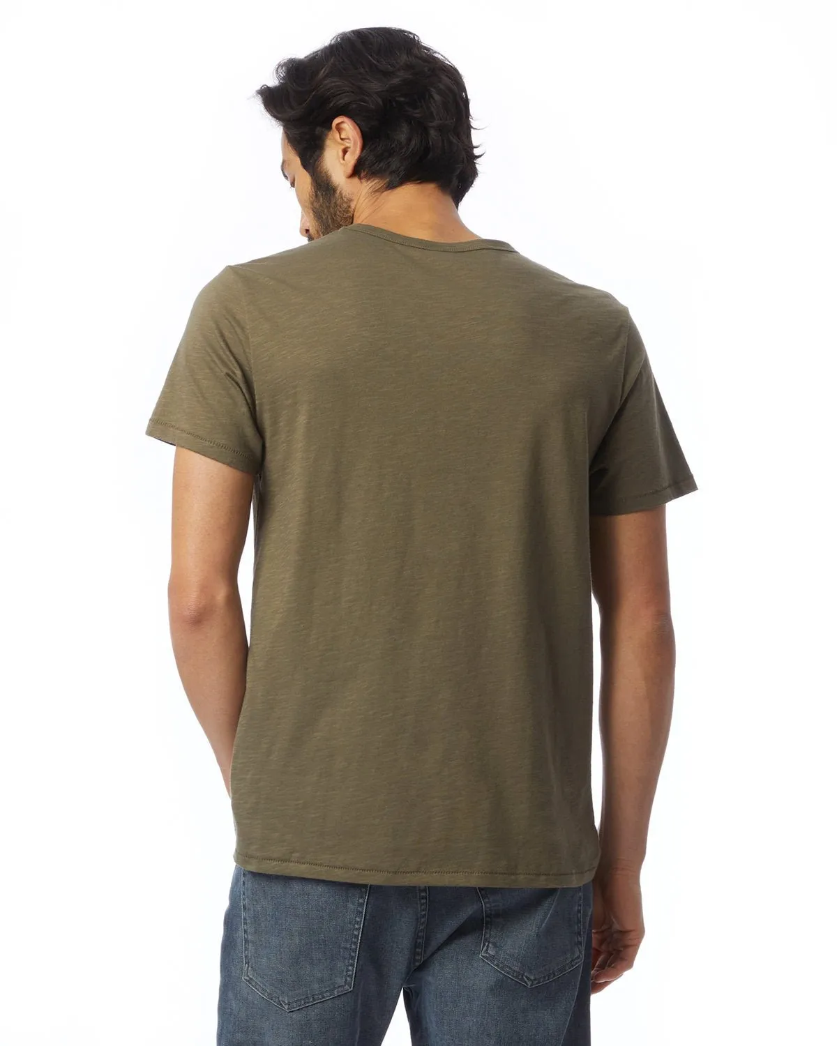 Alternative 6094S1 Men's Slub Crew T-Shirt