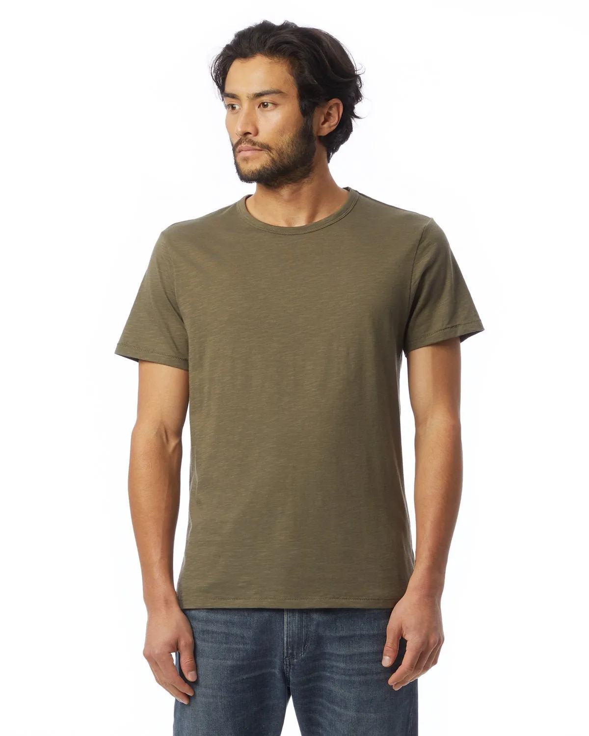 Alternative 6094S1 Men's Slub Crew T-Shirt