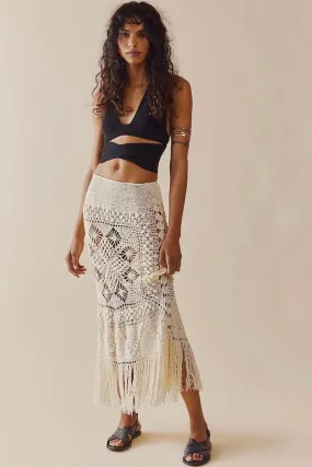 ANNABELLE CROCHET SKIRT