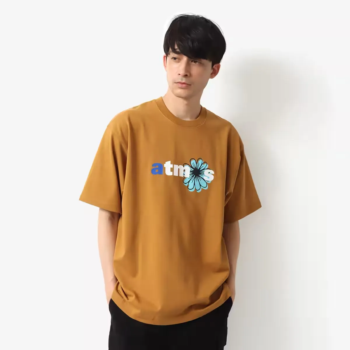 ATMOS FLOWER LOGO T-SHIRT