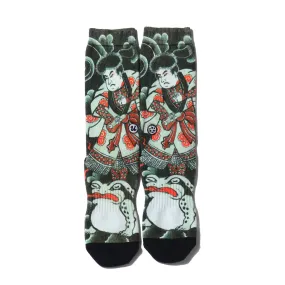 ATMOS UBIQ IREZUMI SOCKS JIRAIYA DESIGNED BY HORIHIRO MITOMO