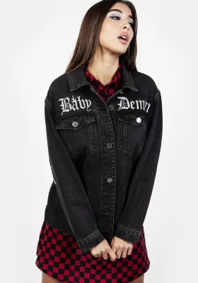 BABY DEMON OVERSIZED JACKET