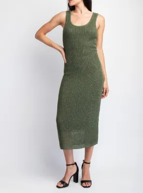 Basil Dress in Olive