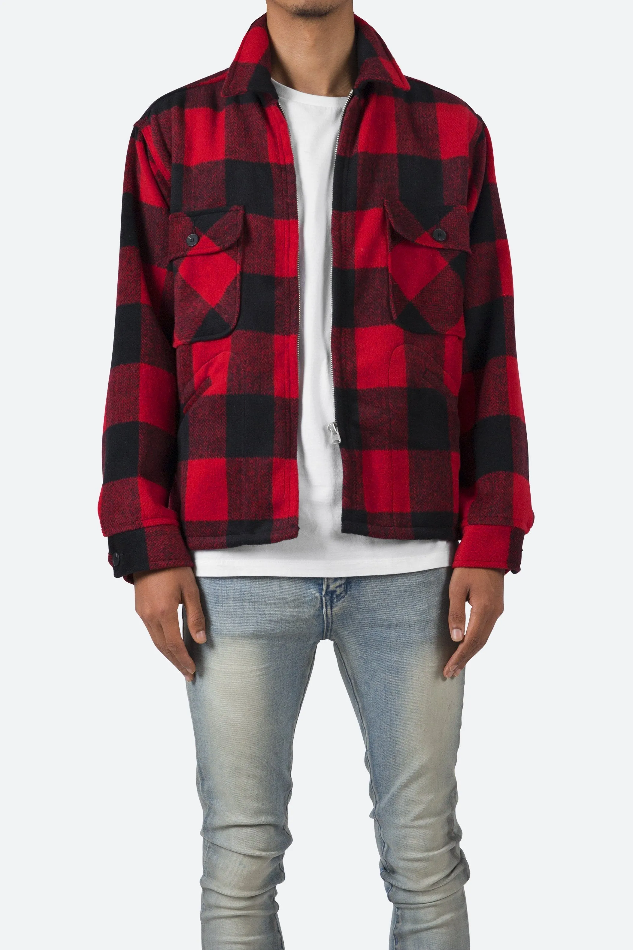 Buffalo Jacket - Black/Red