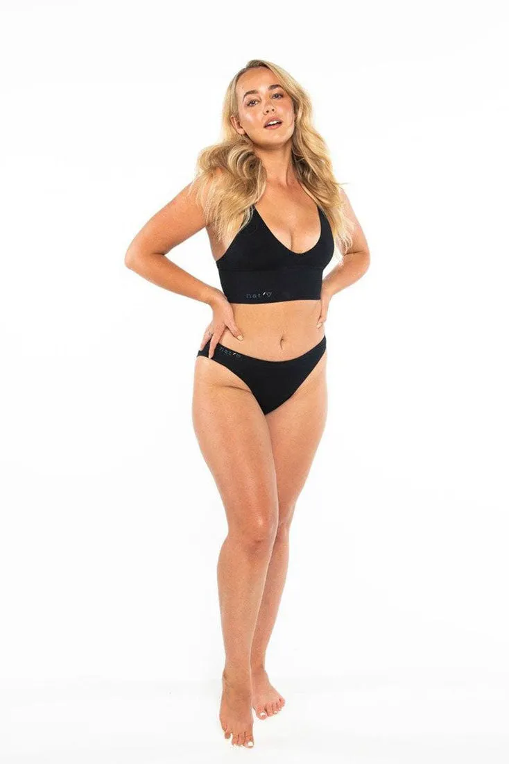 Callie Bikini Brief - Black