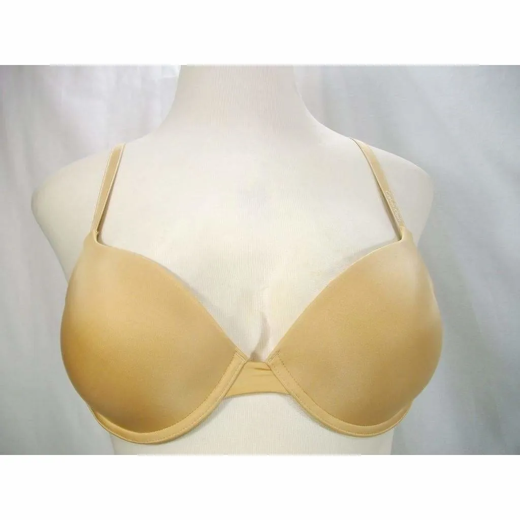 Calvin Klein QP1038 Push Up Underwire Bra 36C Bare Nude NWT