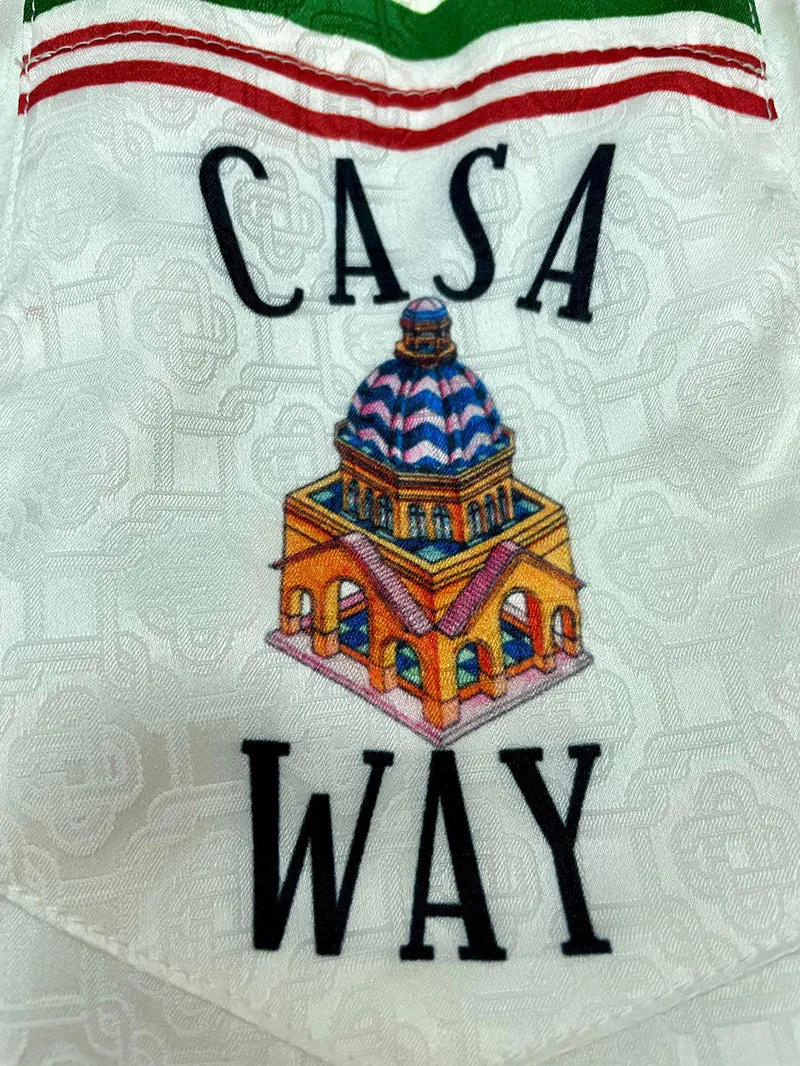 Casablanca Casa Way Silk Shorts