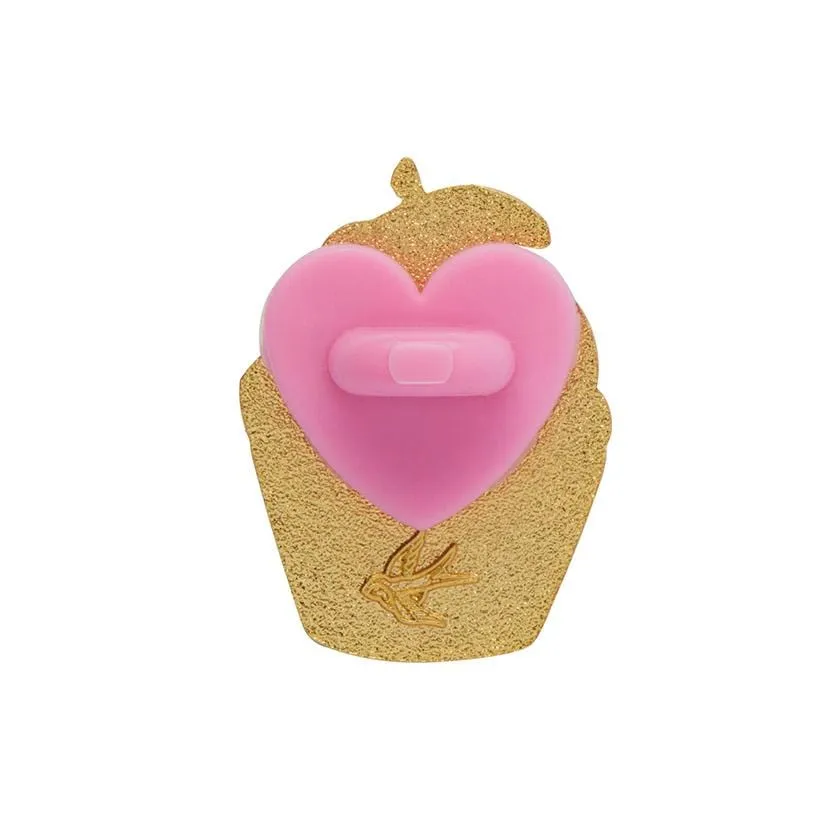 Charming Cupcake Enamel Pin