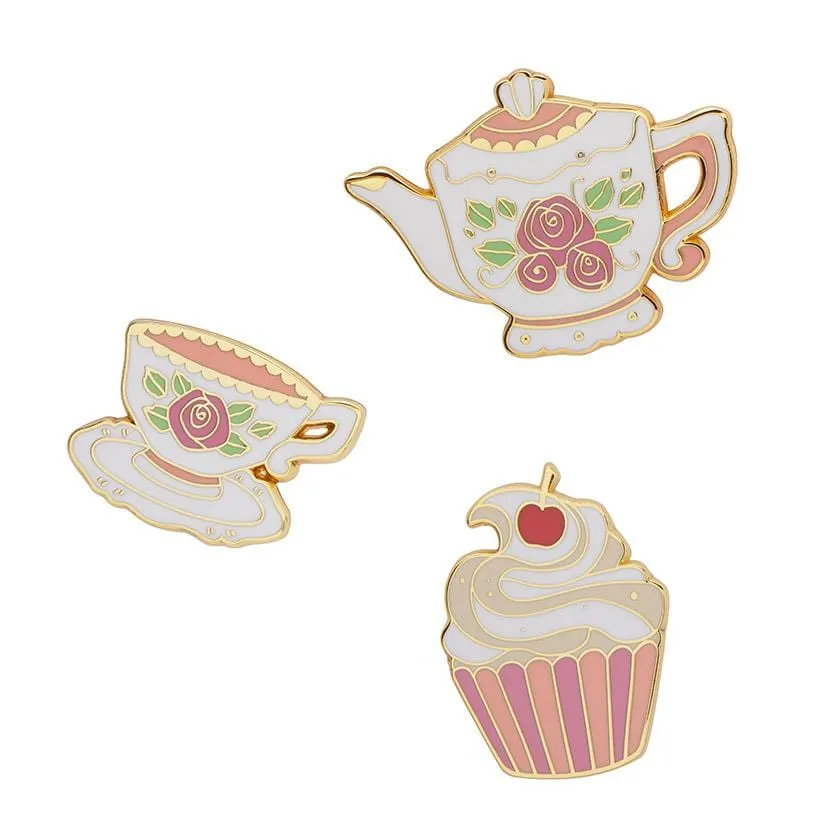 Charming Cupcake Enamel Pin