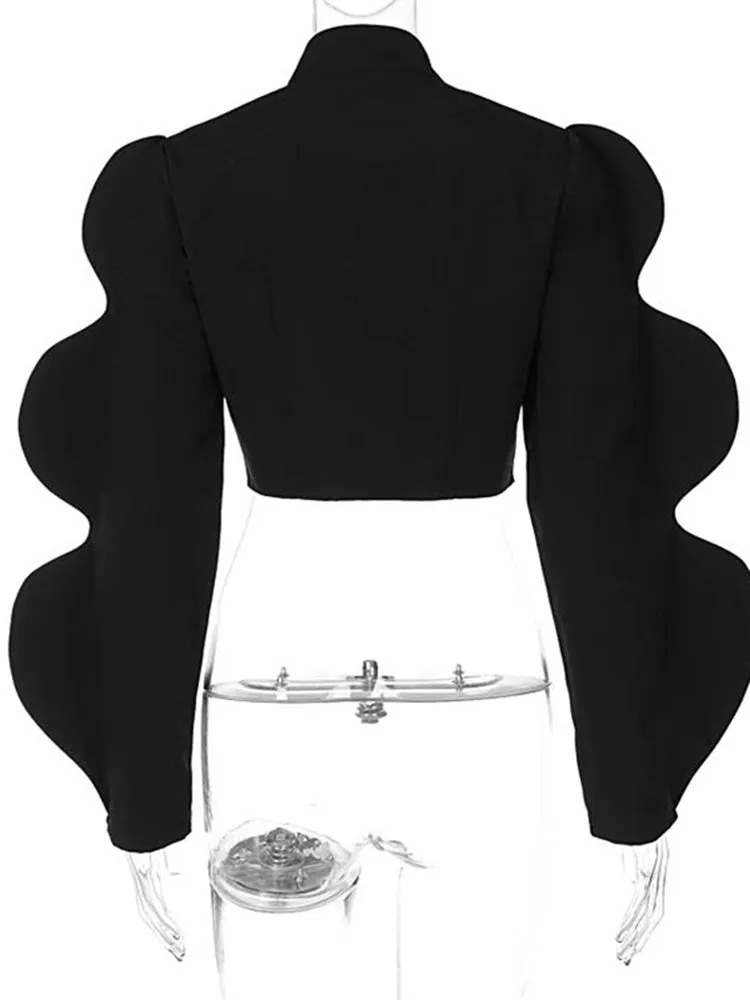 CRAZY-WAVY Crop Jacket