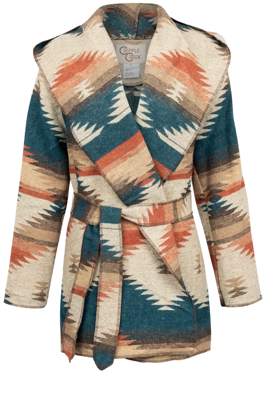 Cripple Creek Navajo Wrap Jacket