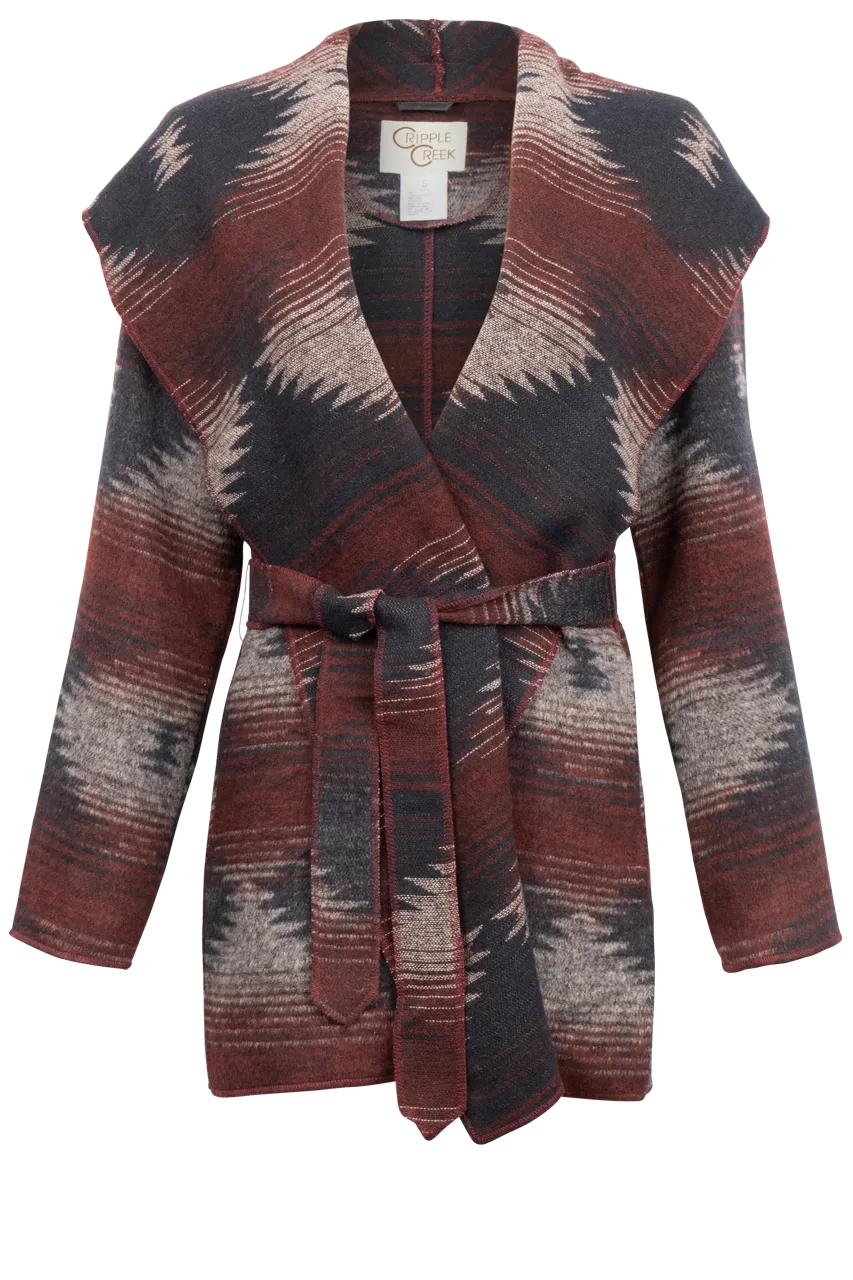 Cripple Creek Navajo Wrap Jacket