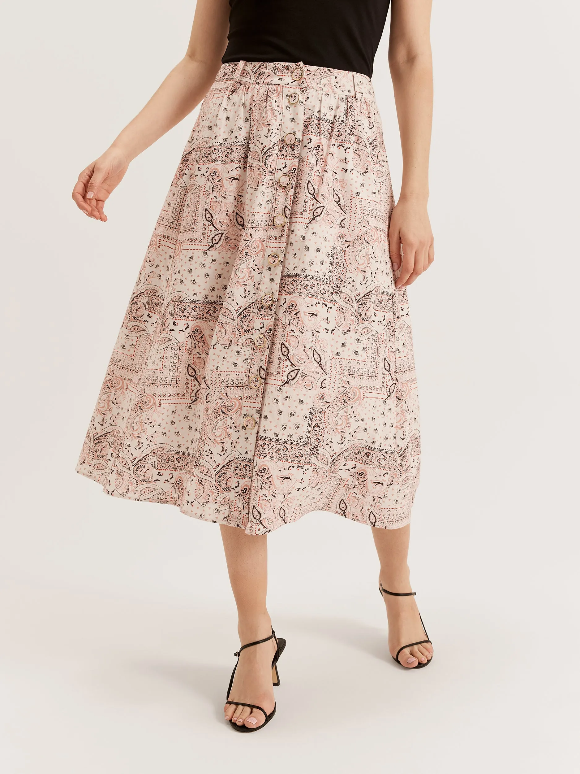 Cypress Paisley Skirt