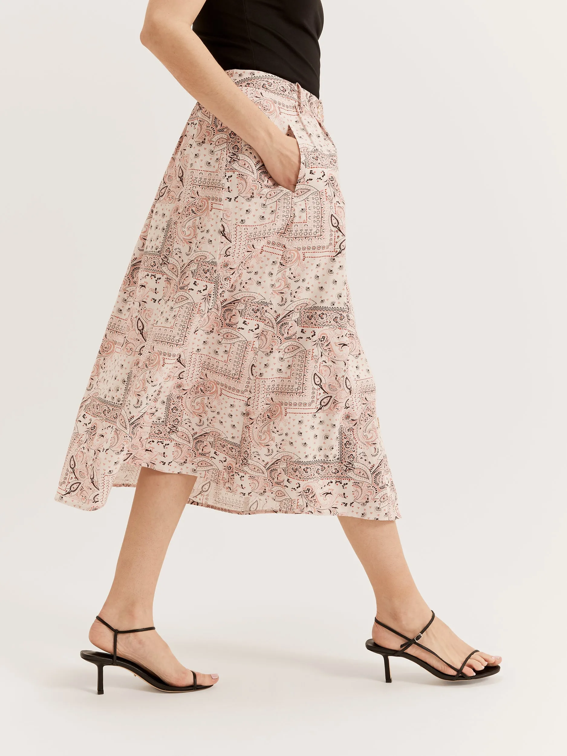 Cypress Paisley Skirt