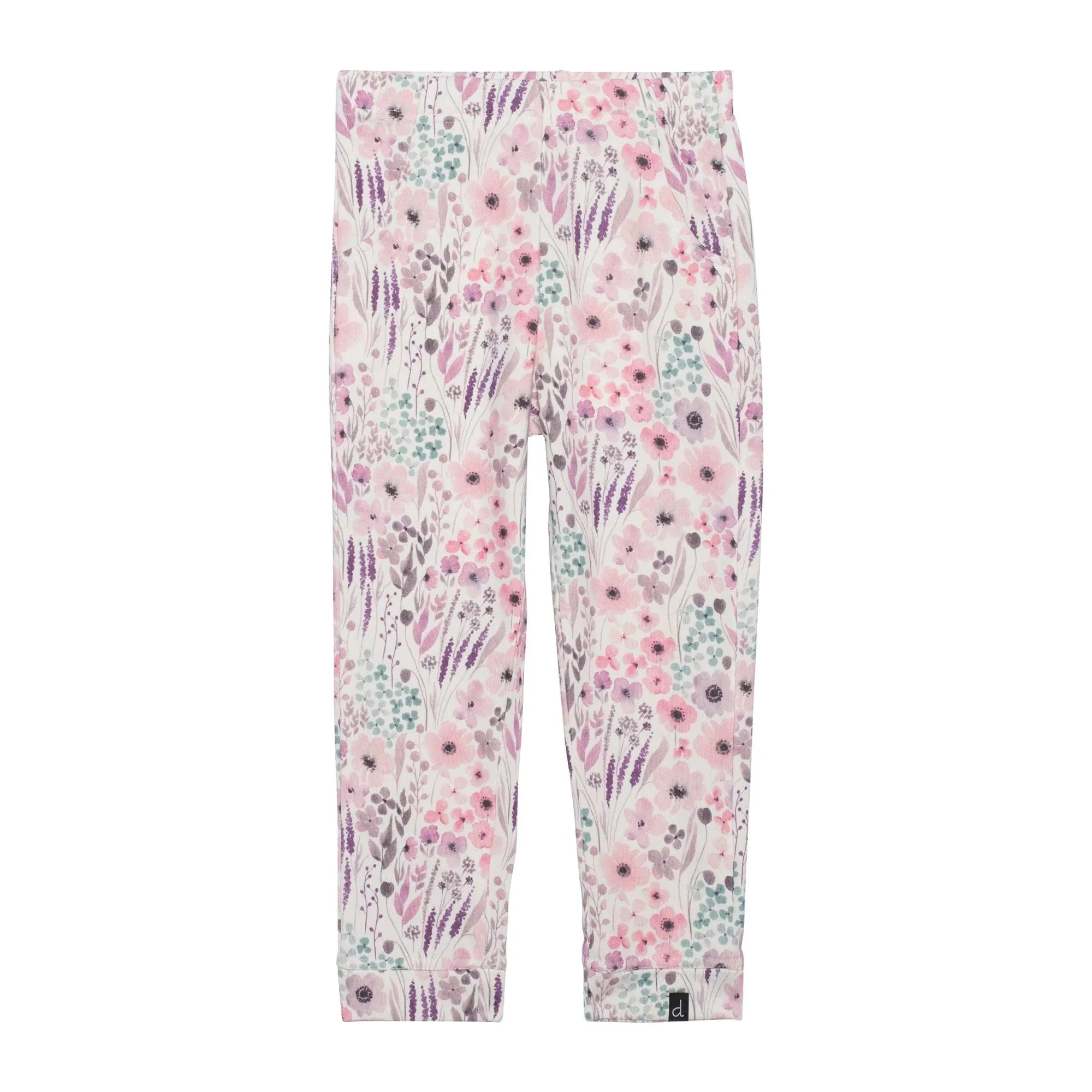 Deux Par Deux Sweatpant - Watercolour Flower