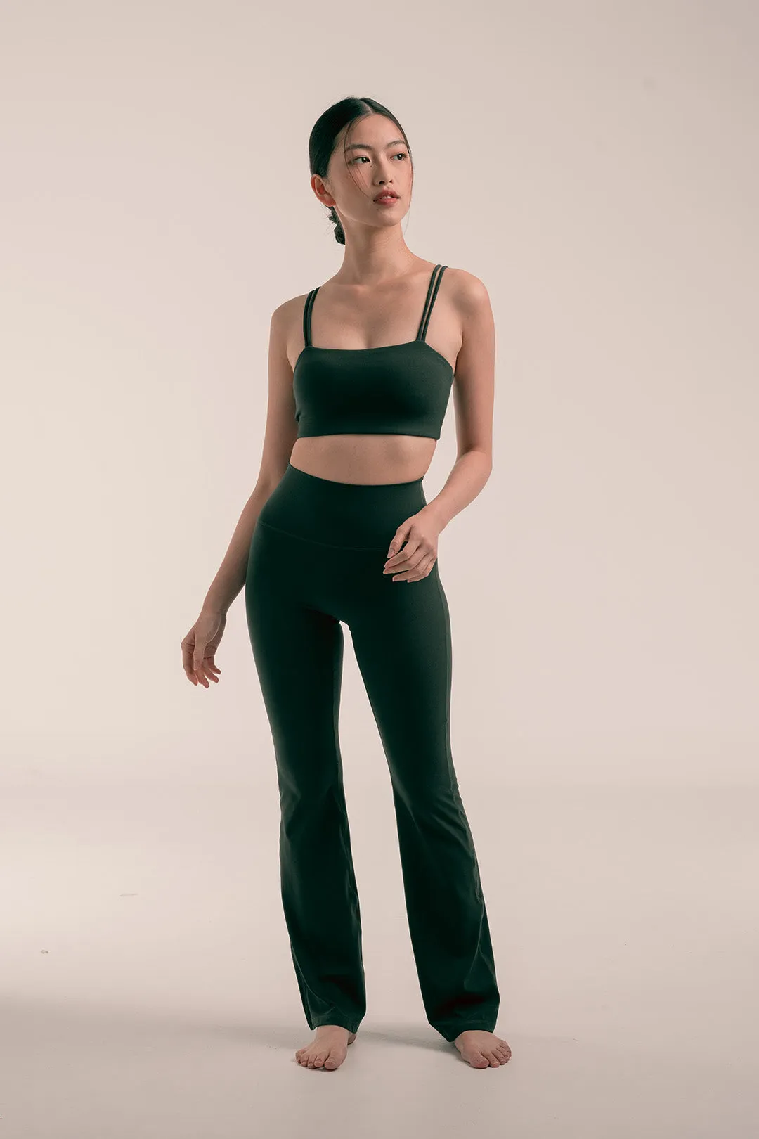 Double Strap Bra (A-B) in Basil