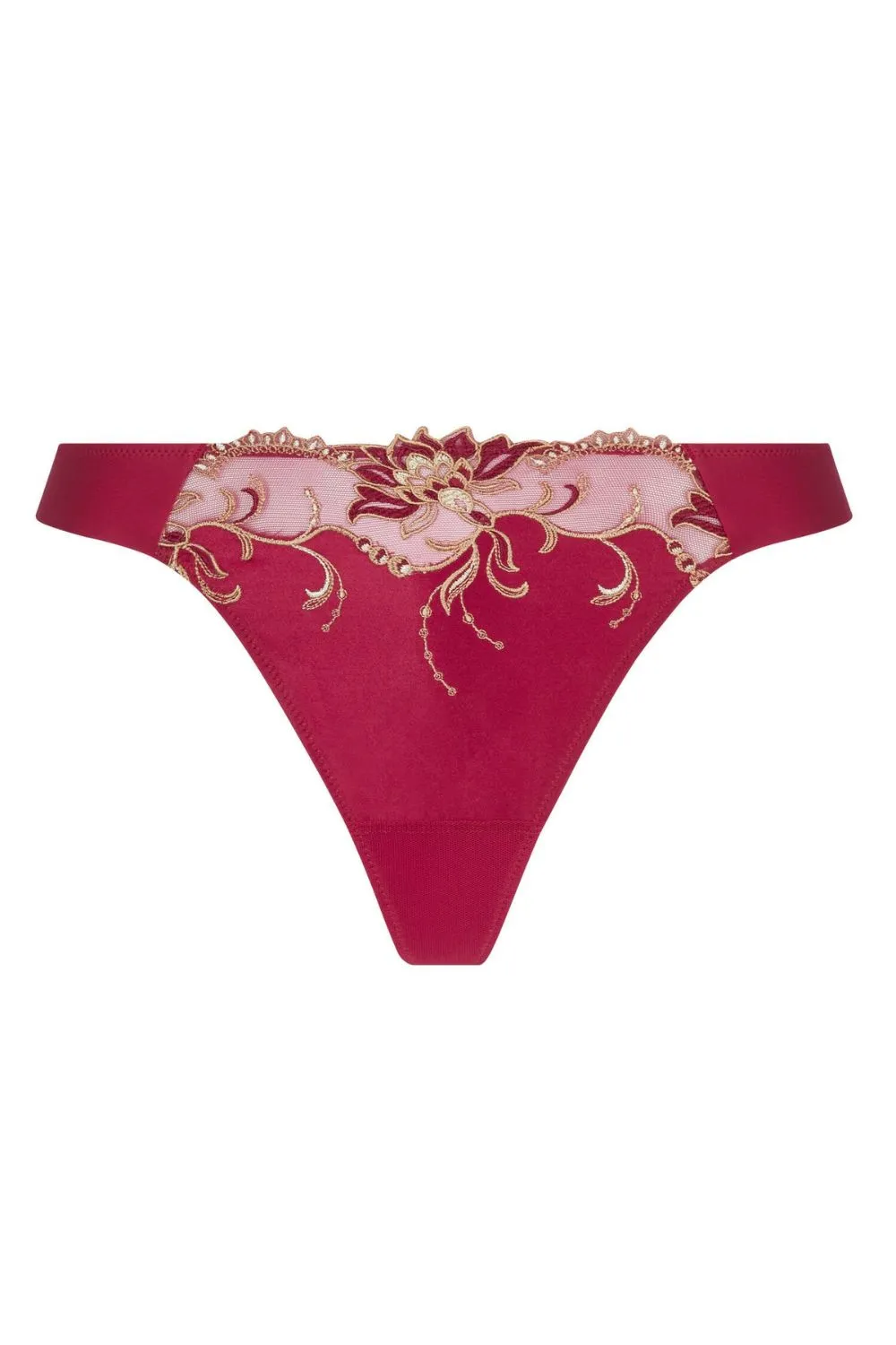 Eblouissante Icone Thong in Rubis