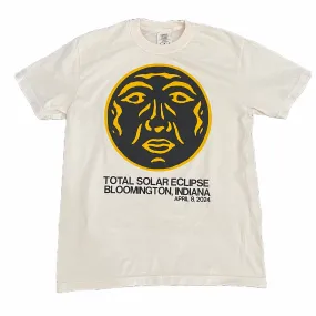 Eclipse T-Shirt - Moon Face Ivory