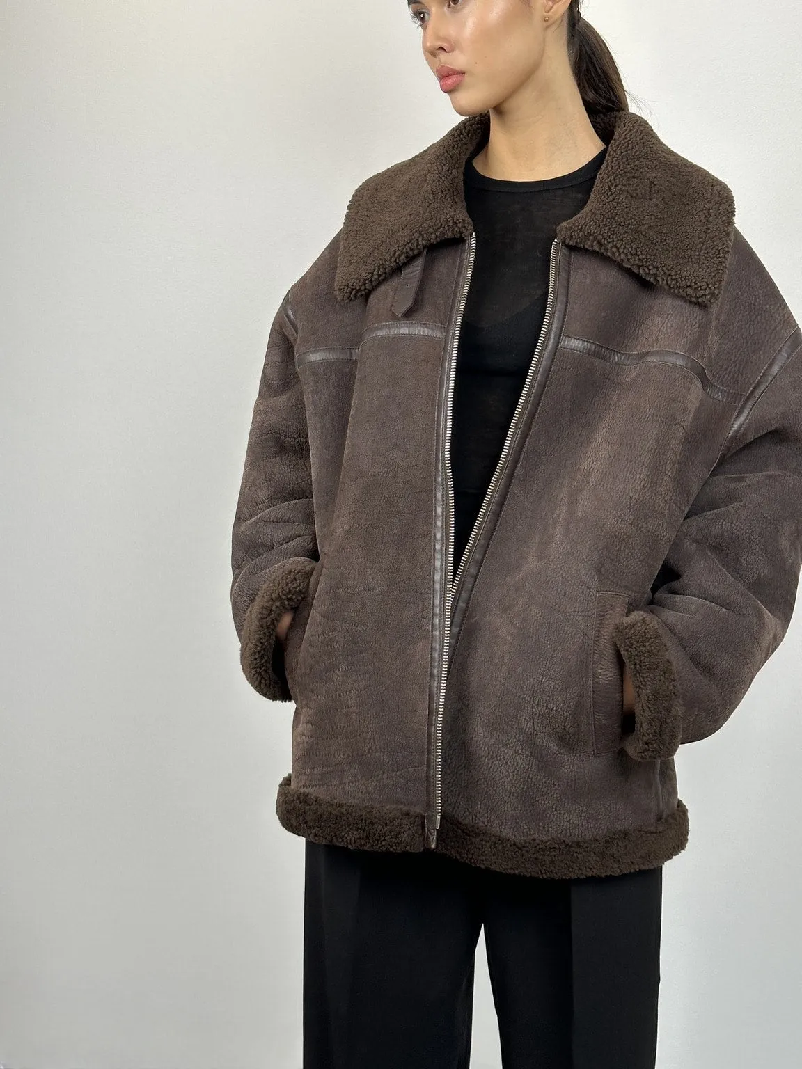 FRANKIE JACKET - BROWN