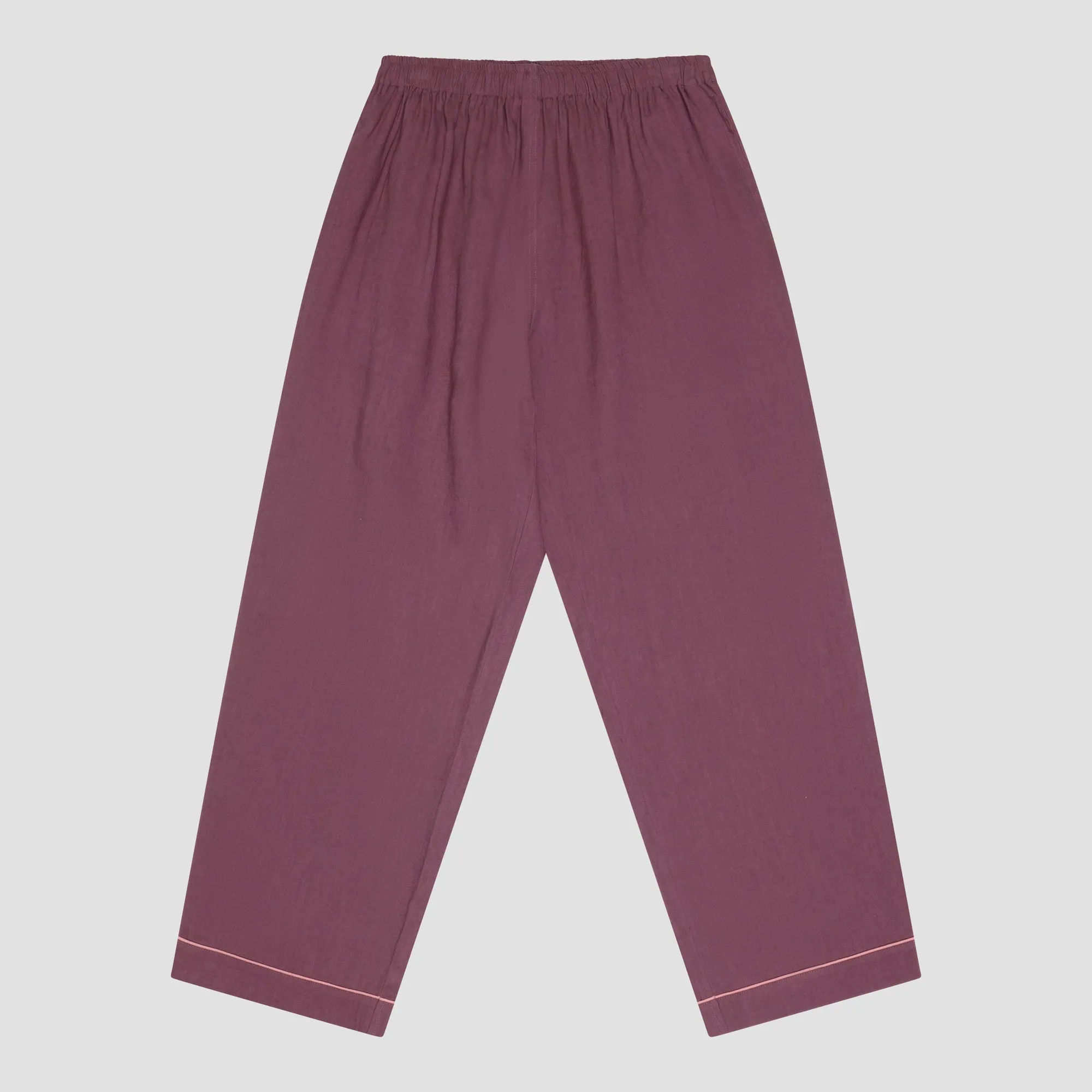 Fresh Fig Linen Pyjama Trousers