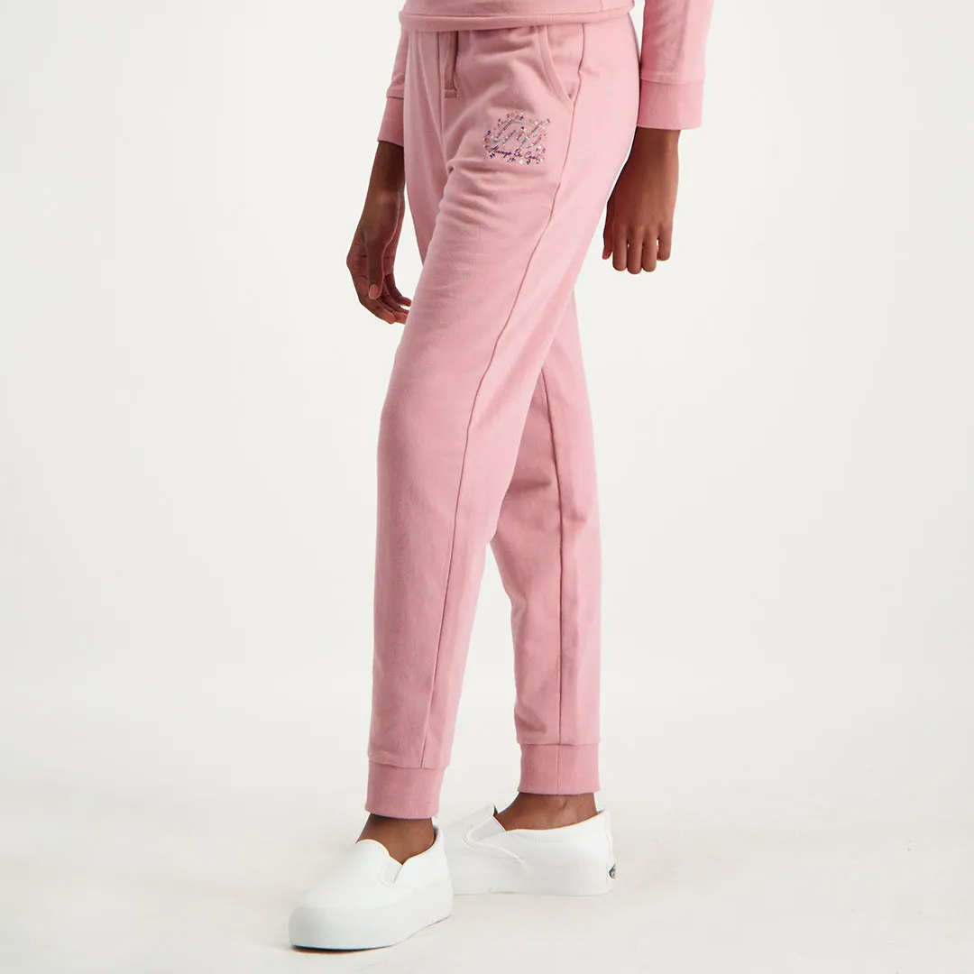 Girls Pink Sweat Pant