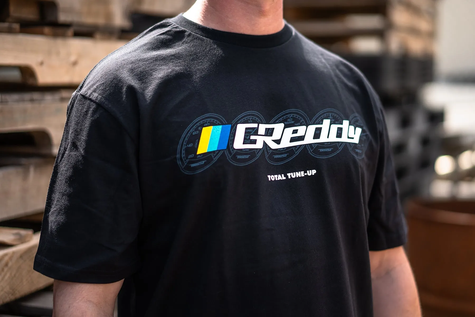 GReddy Meters Logo Tee - Black