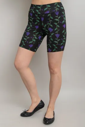 Hallie Shorts, Deco Flora, Bamboo