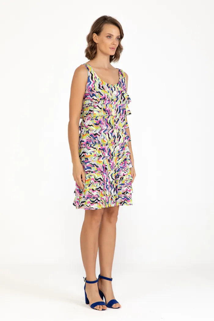 Impressionist Cha Cha Dress