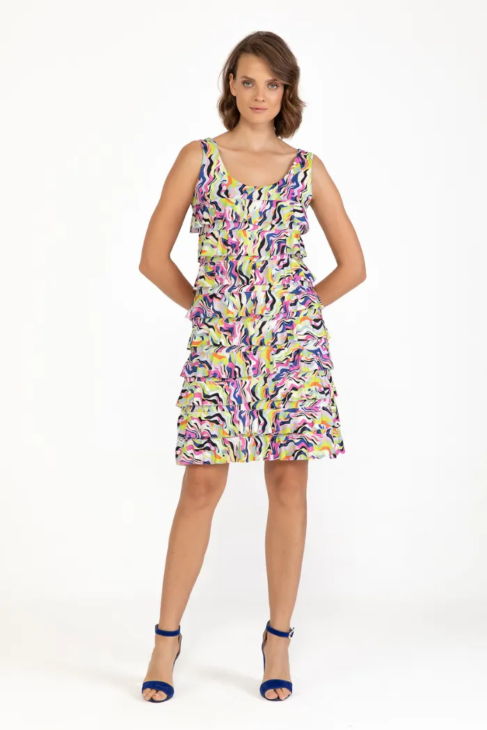 Impressionist Cha Cha Dress