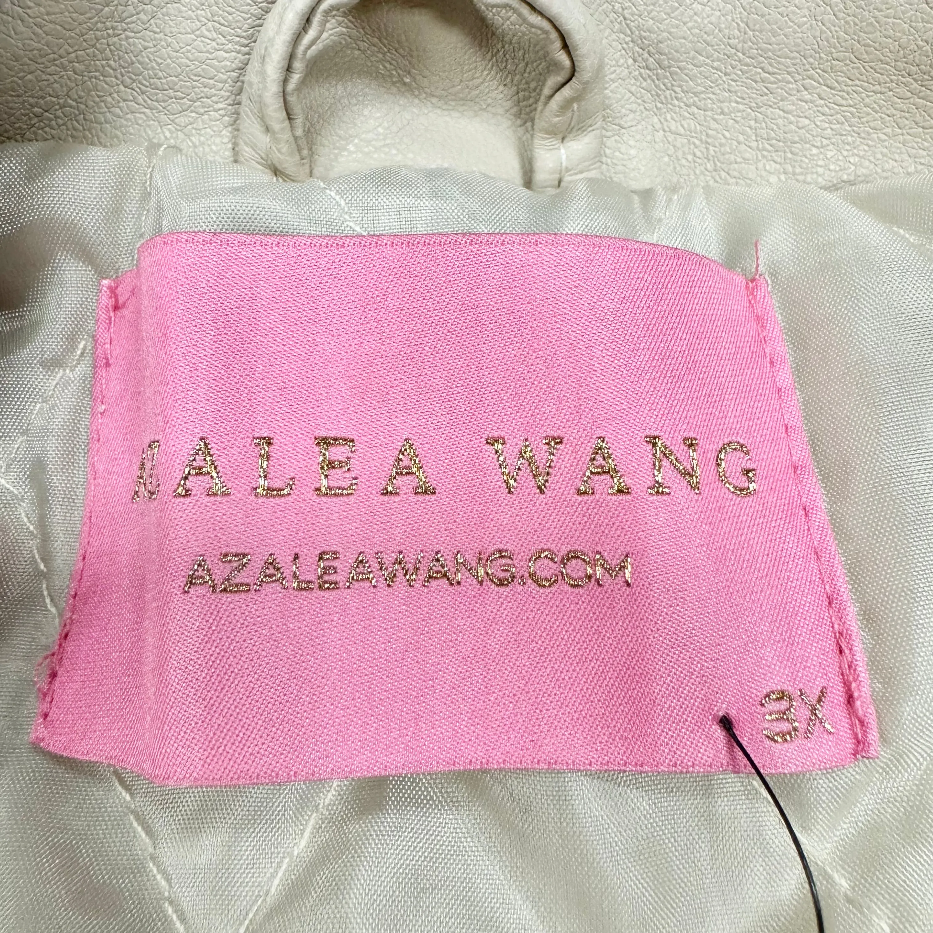 Jacket Moto By Azalea Wang In Tan, Size: 3x