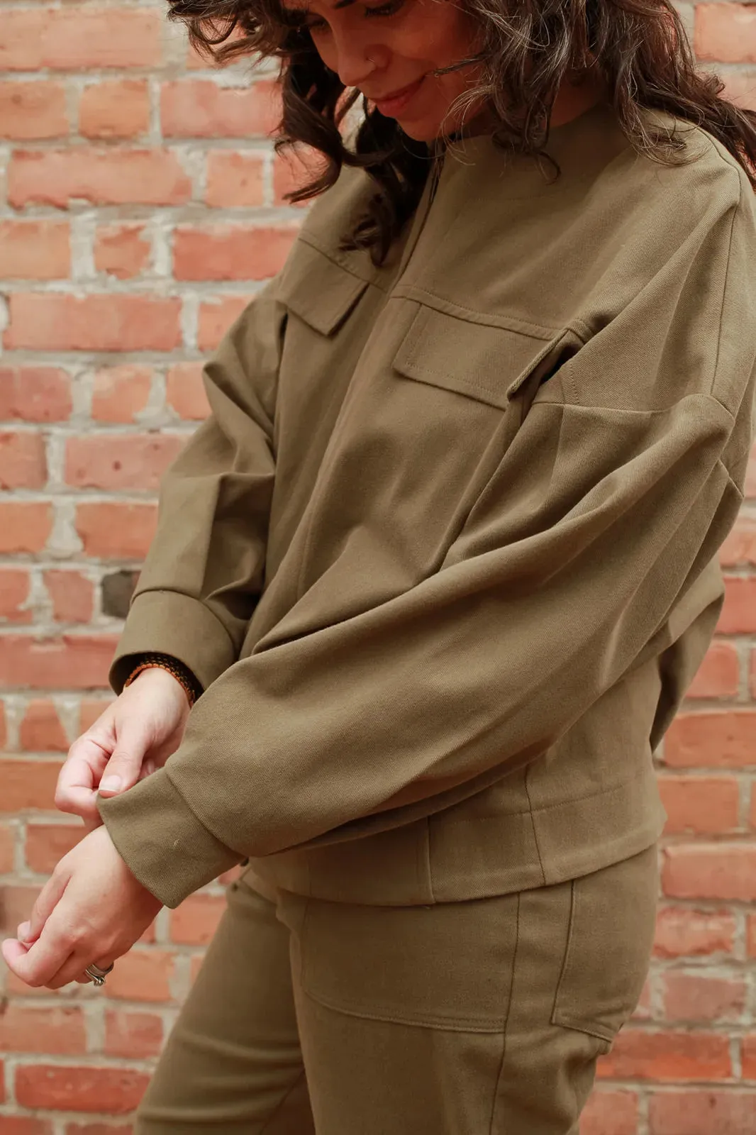 Leon Jacket in Olive