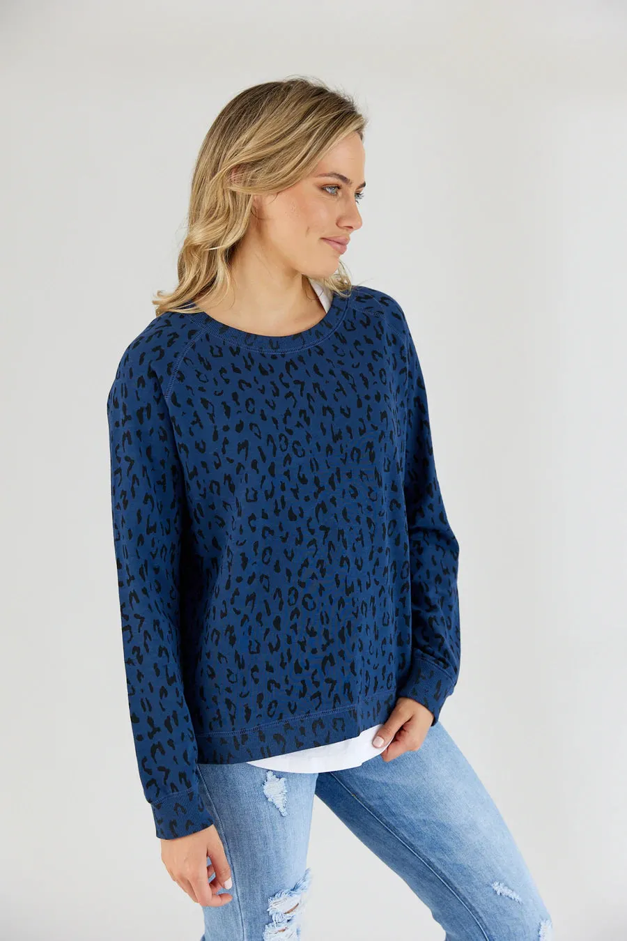 Lexie Sweater- Deep Blue