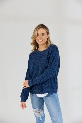 Lexie Sweater- Deep Blue