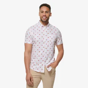 Lotus Floral Dot Print