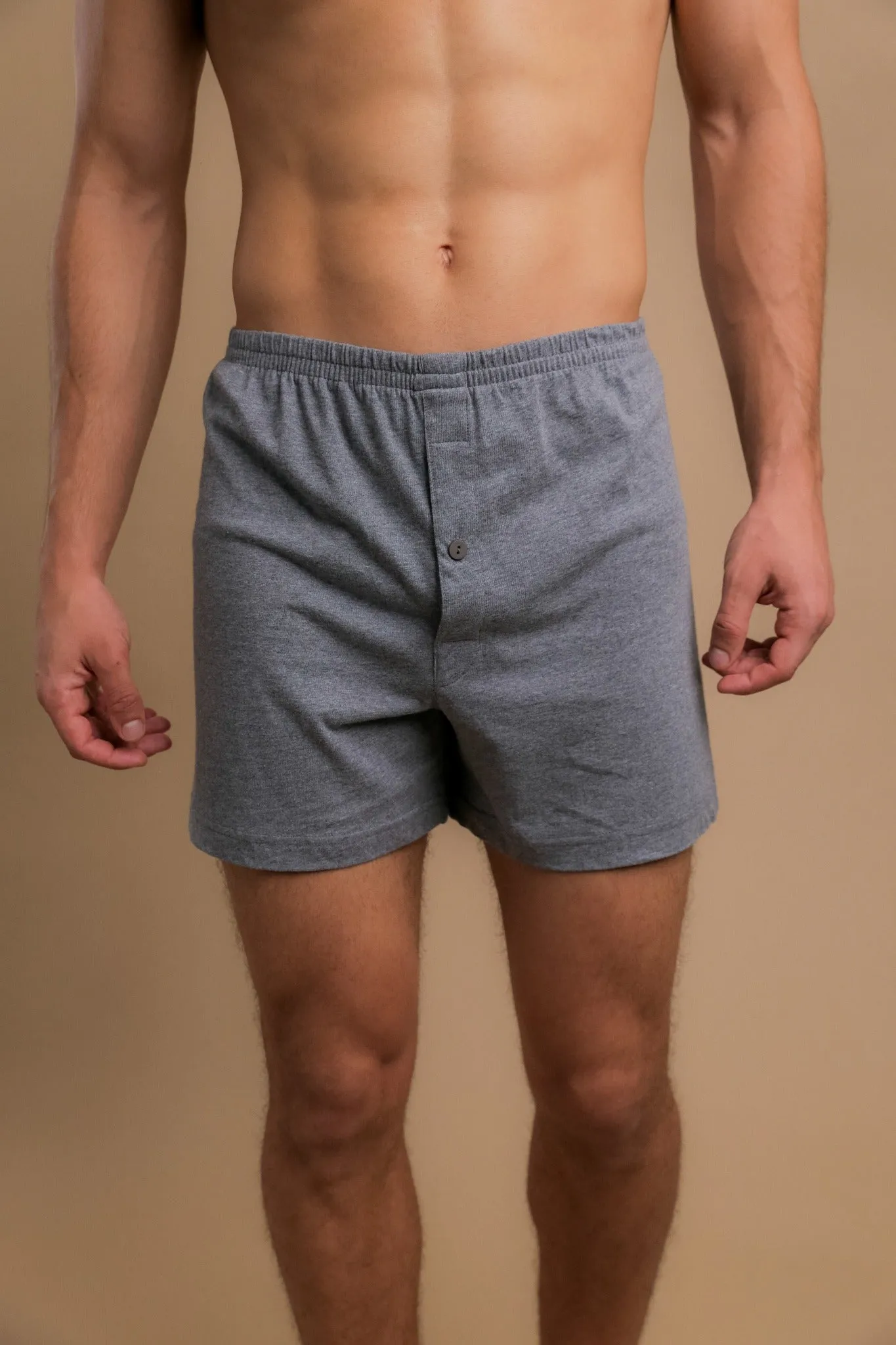 Men's Elasticized Loose Boxer Shorts