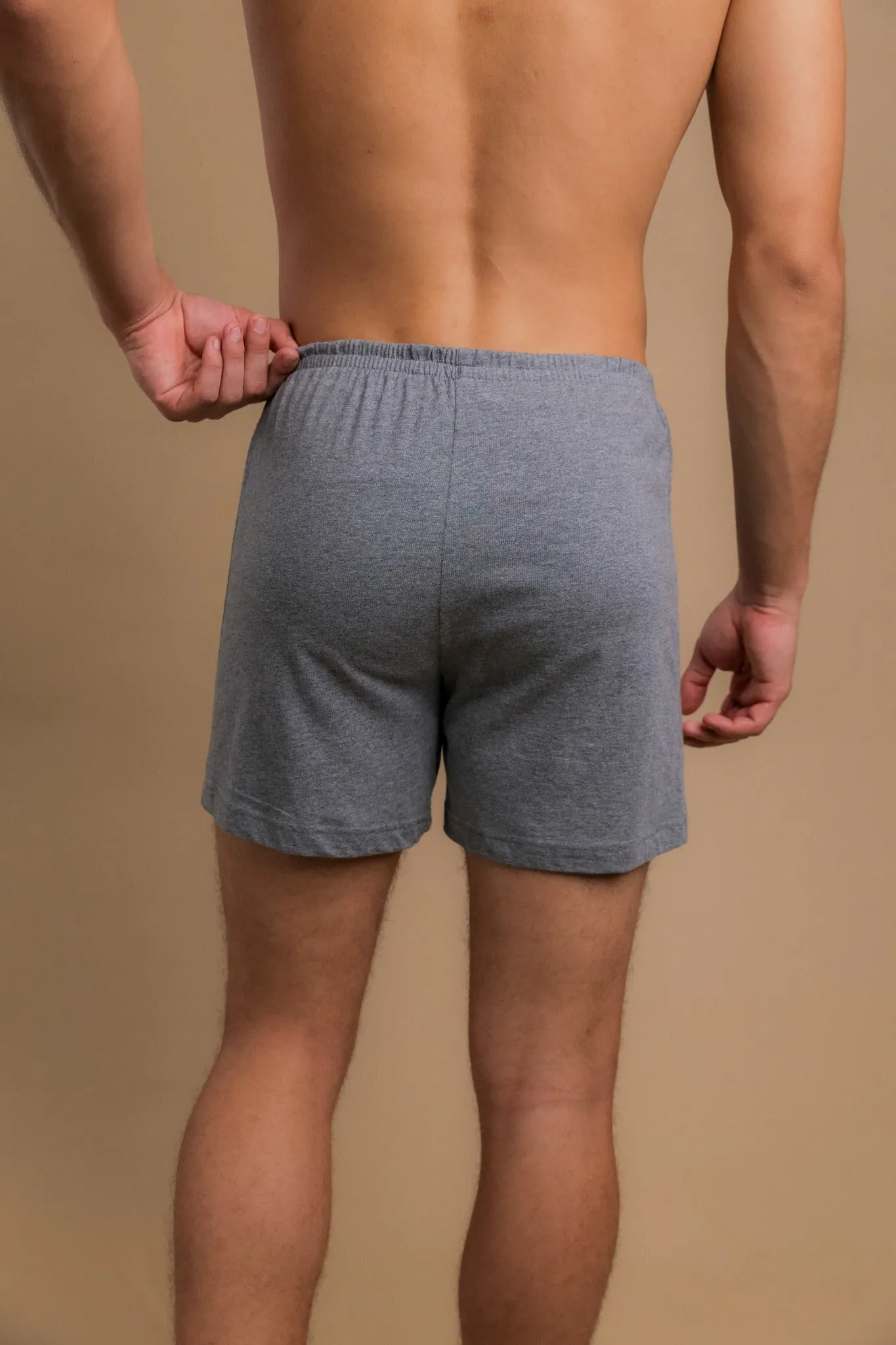 Men's Elasticized Loose Boxer Shorts