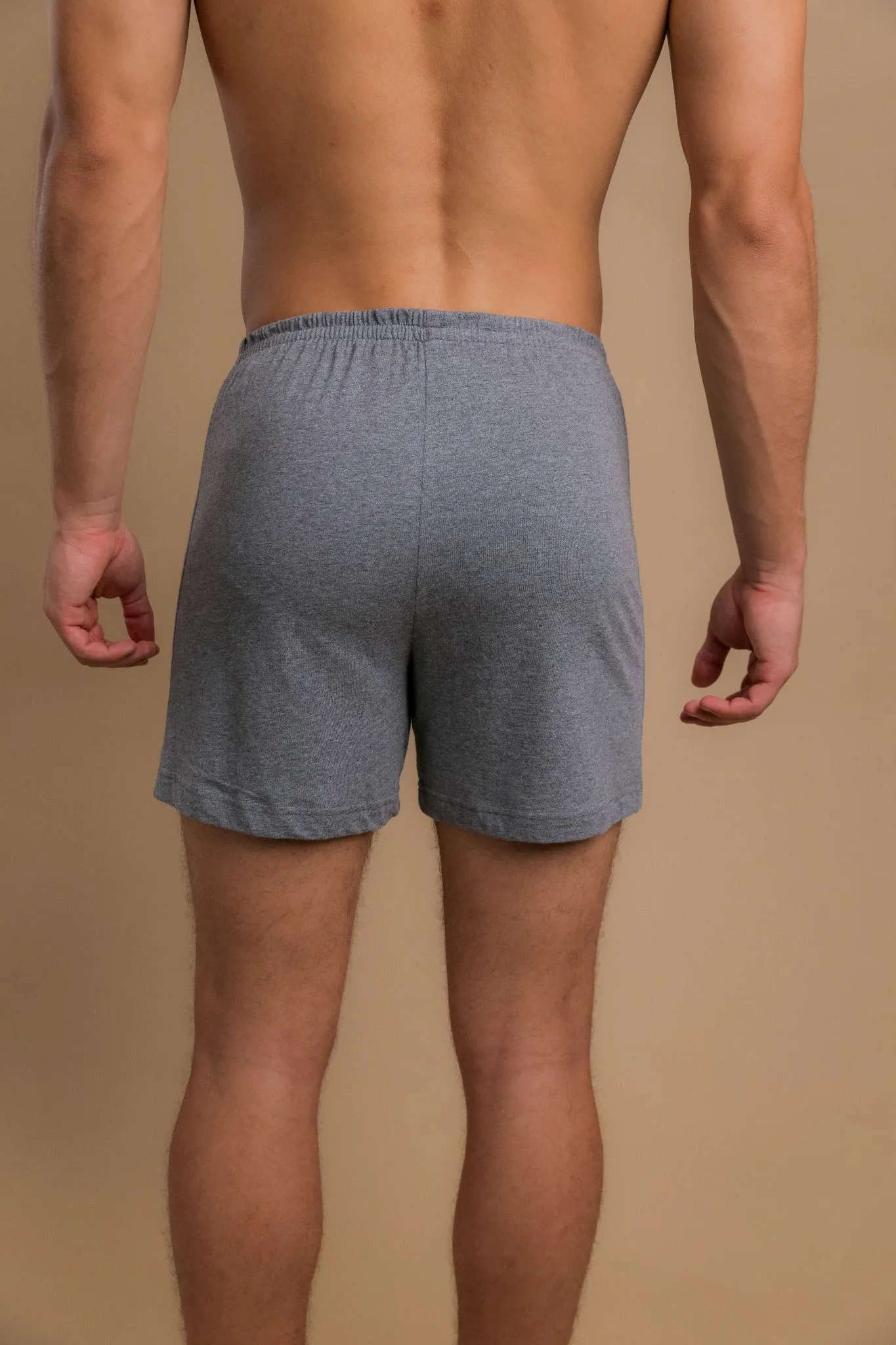 Men's Elasticized Loose Boxer Shorts