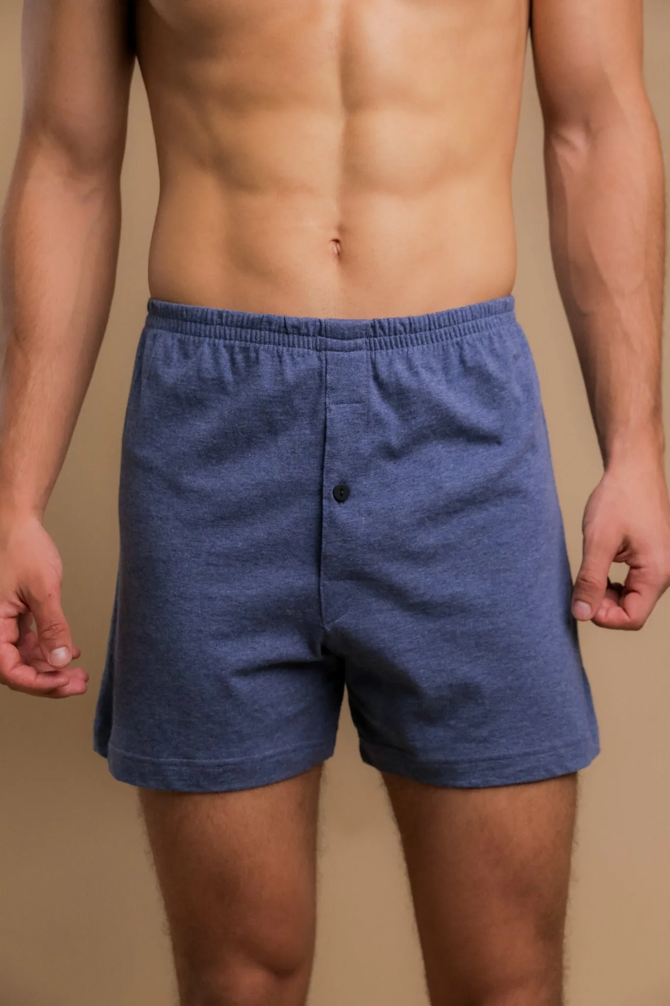 Men's Elasticized Loose Boxer Shorts