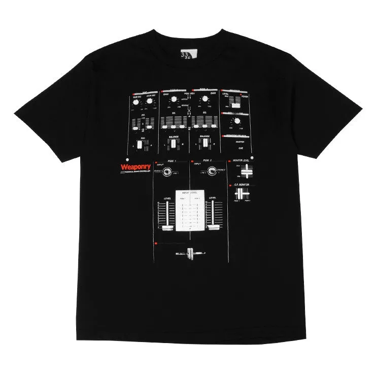 Mens Ongaku Mixer T-Shirt Black