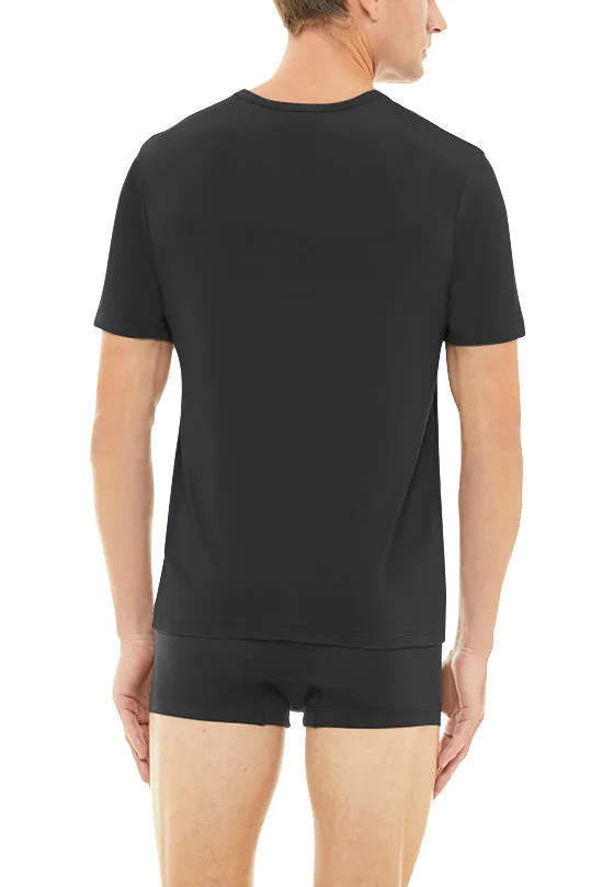 Men's Polyamide V-neck Top